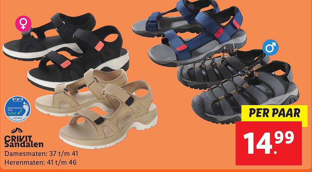 CRIVIT Sandalen