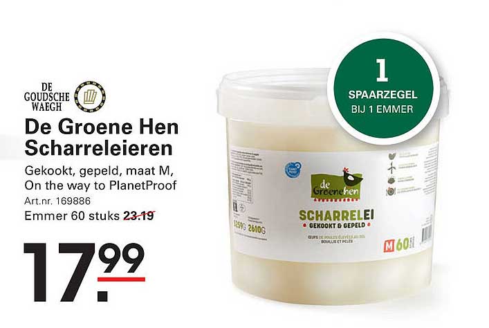De Groene Hen Scharrel-eieren