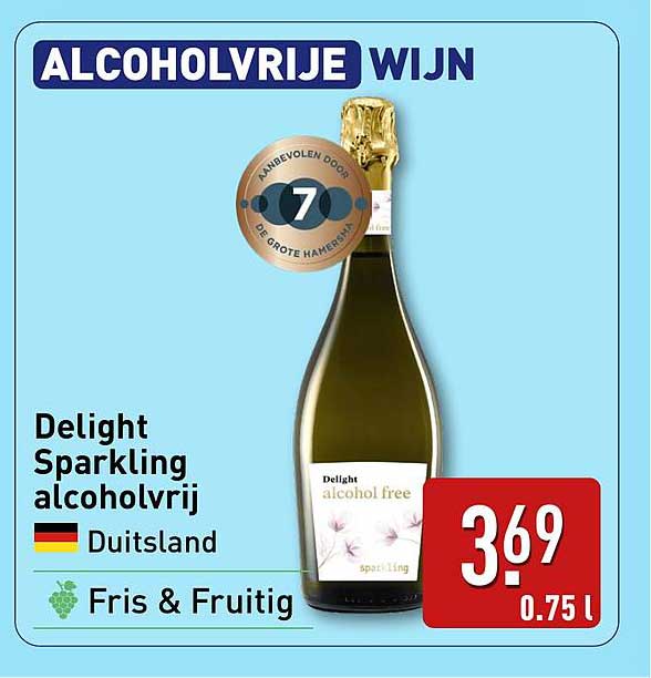 Delight Sparkling alcoholvrij