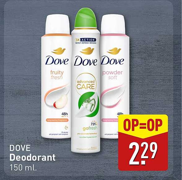 DOVE Deodorant 150 ml.