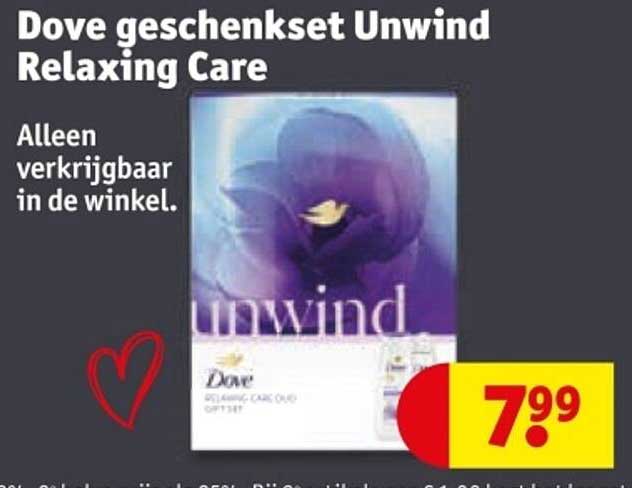 Dove geschenkset Unwind Relaxing Care