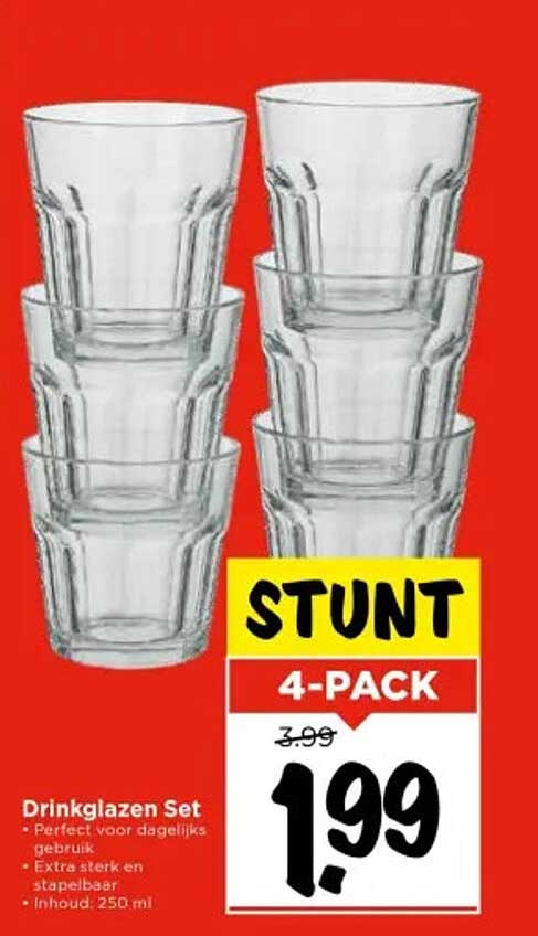 Drinkglazen Set