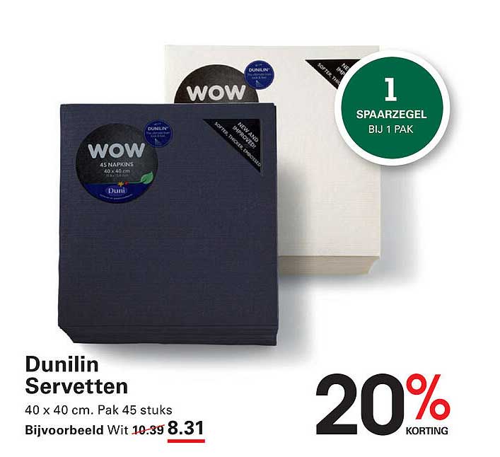 Dunilin Servetten