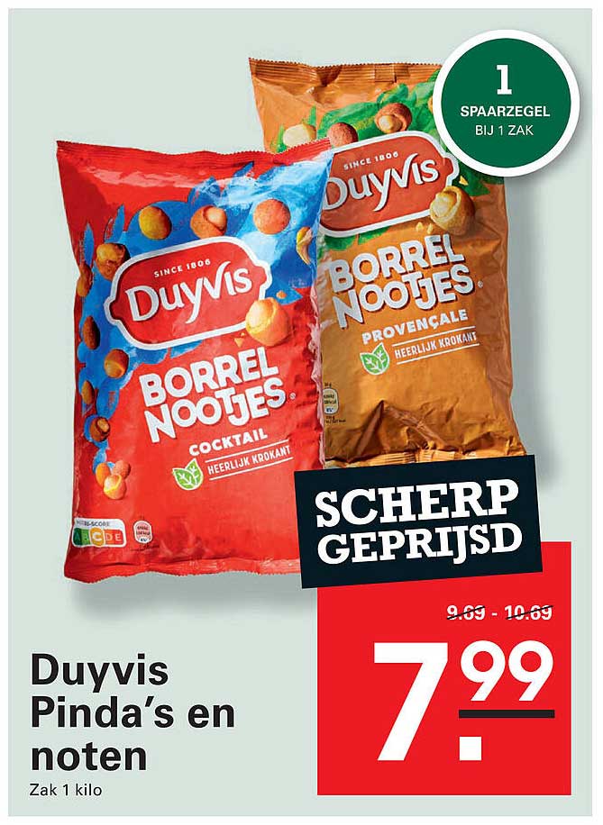 Duyvis Pinda’s en noten