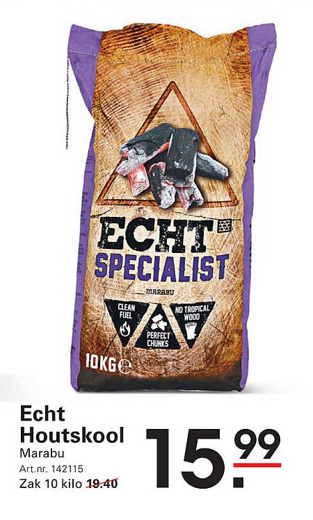 Echt Houts kool