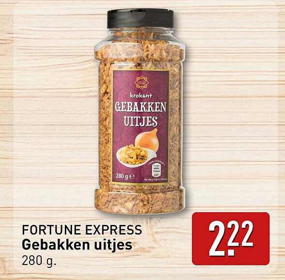 FORTUNE EXPRESS Gebakken uitjes 280 g.