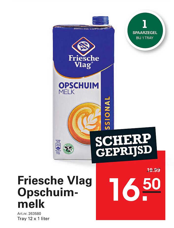 Friesche Vlag Opschuim-melk