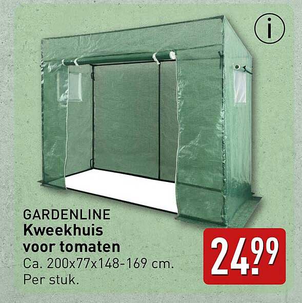 GARDENLINE Kweekhuis voor tomaten