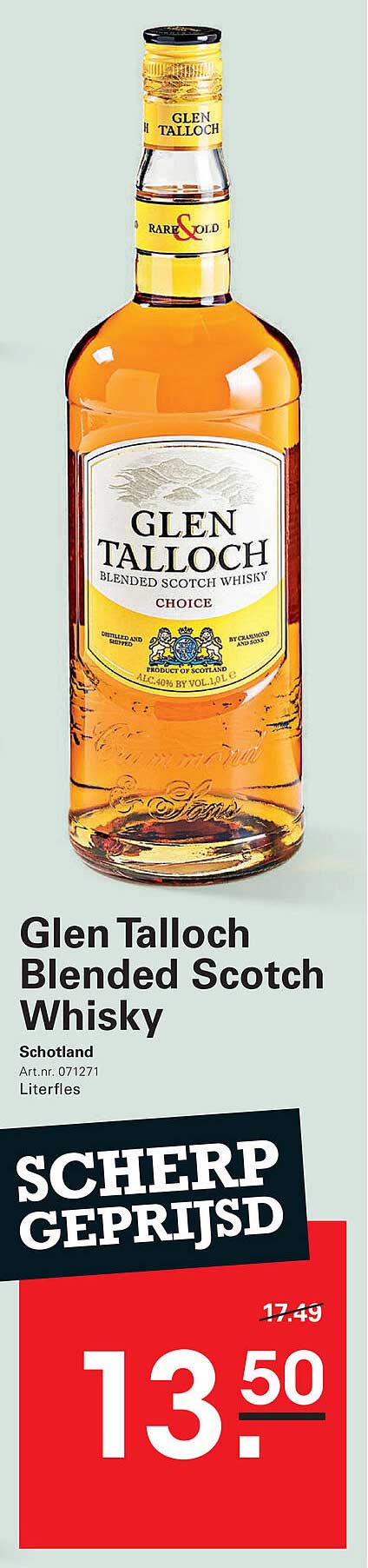 Glen Talloch Blended Scotch Whisky