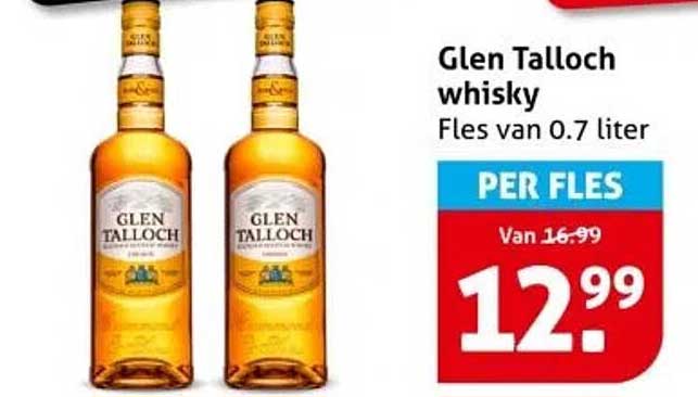 Glen Talloch whisky Fles van 0.7 liter