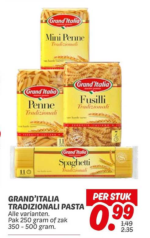 GRAND’ITALIA TRADIZIONALI PASTA