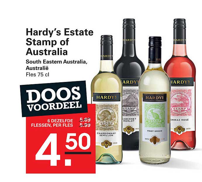 Hardy’s Estate Stamp of Australia