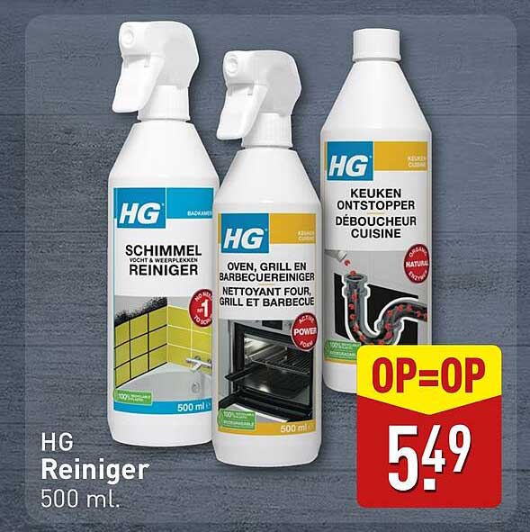HG Reiniger 500 ml.