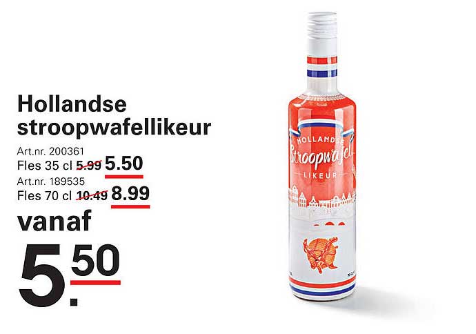 Hollandse stroopwafellikeur
