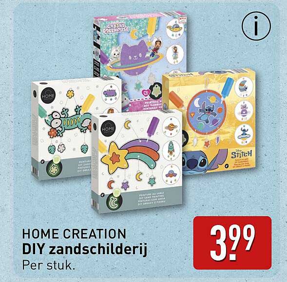 HOME CREATION DIY zandschilderij