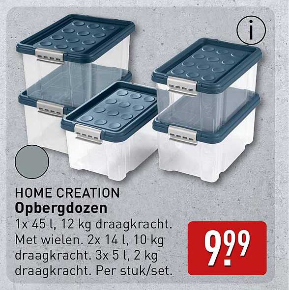 HOME CREATION Opbergdozen