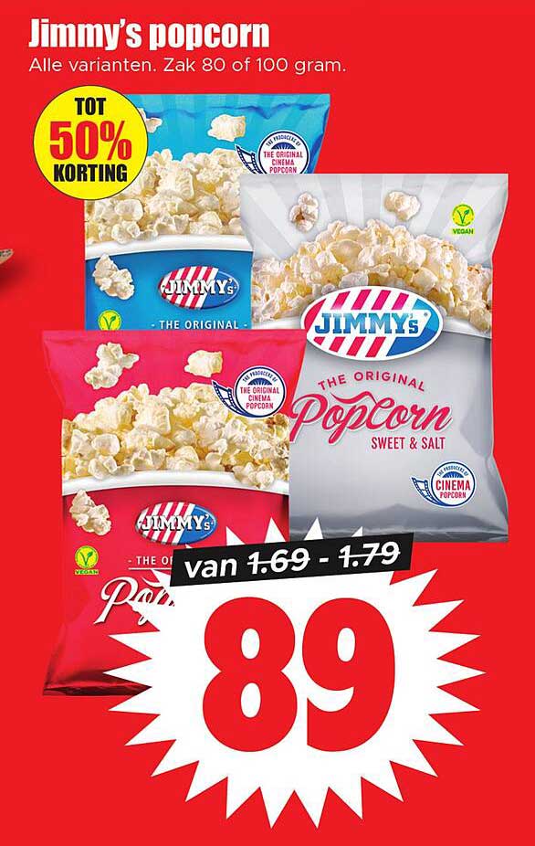 Jimmy's popcorn