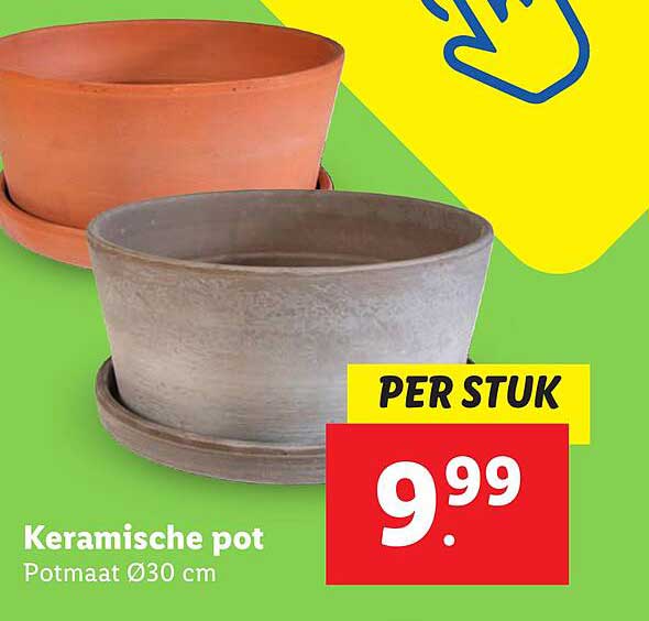 Keramische pot