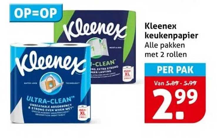 Kleenex keukpapier