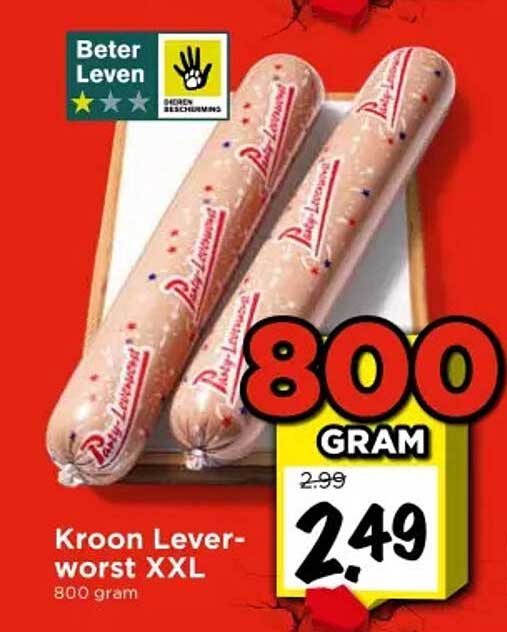 Kroon Leverworst XXL