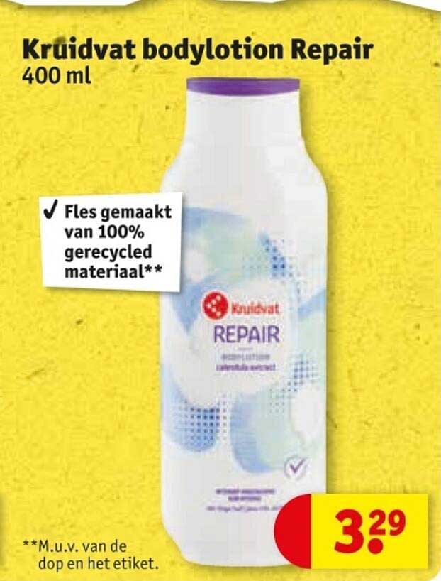Kruidvat bodylotion Repair 400 ml