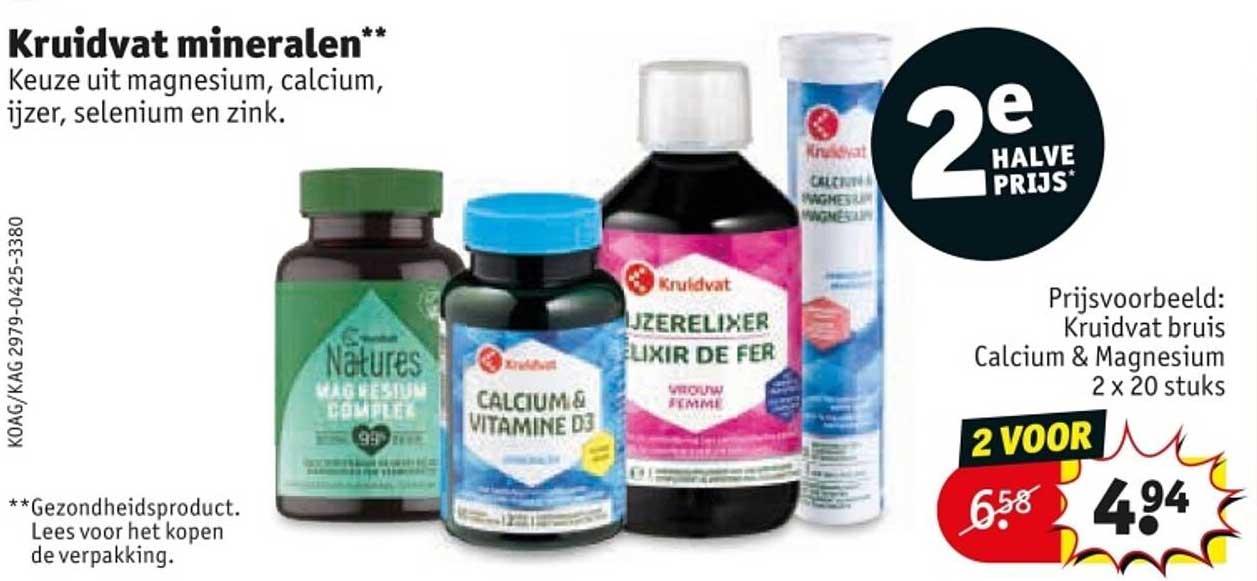 Kruidvat mineralen