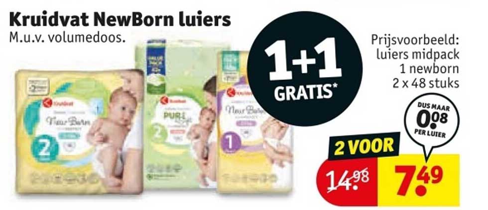 Kruidvat NewBorn luiers