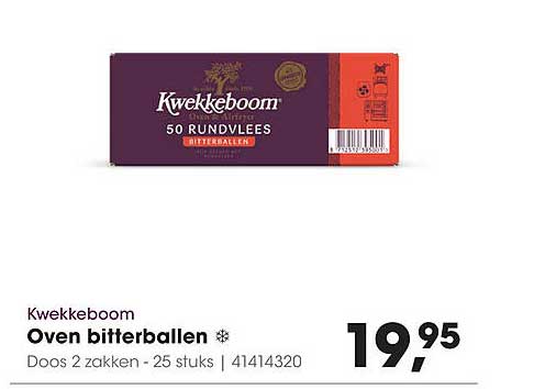 Kwekkeboom Oven bitterballen