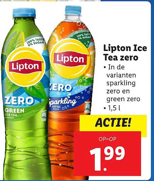 Lipton Ice Tea zero