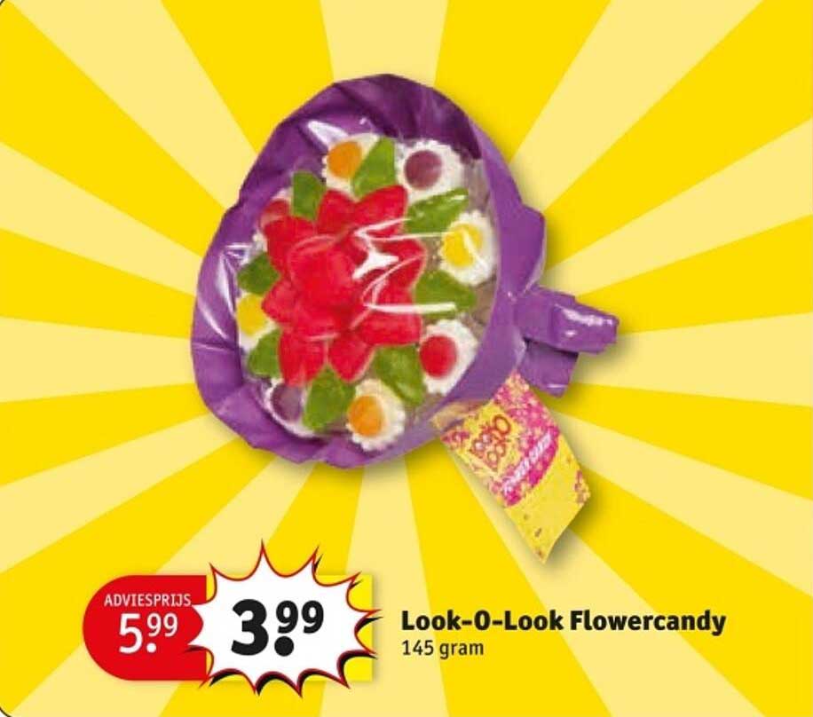 Look-O-Look Flowercandy 145 gram