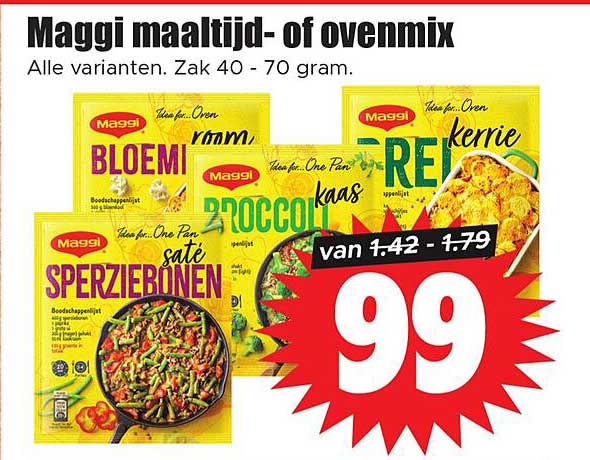 Maggi maaltijd- of ovenmix