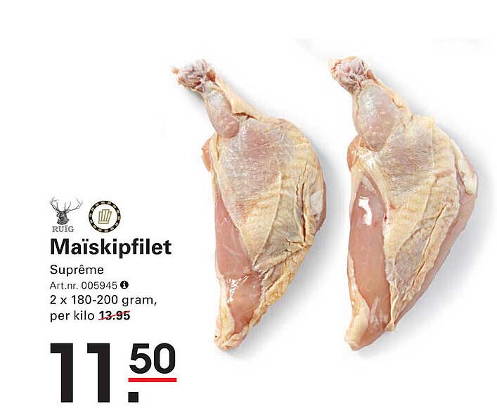 Maïskipfilet Supérieure