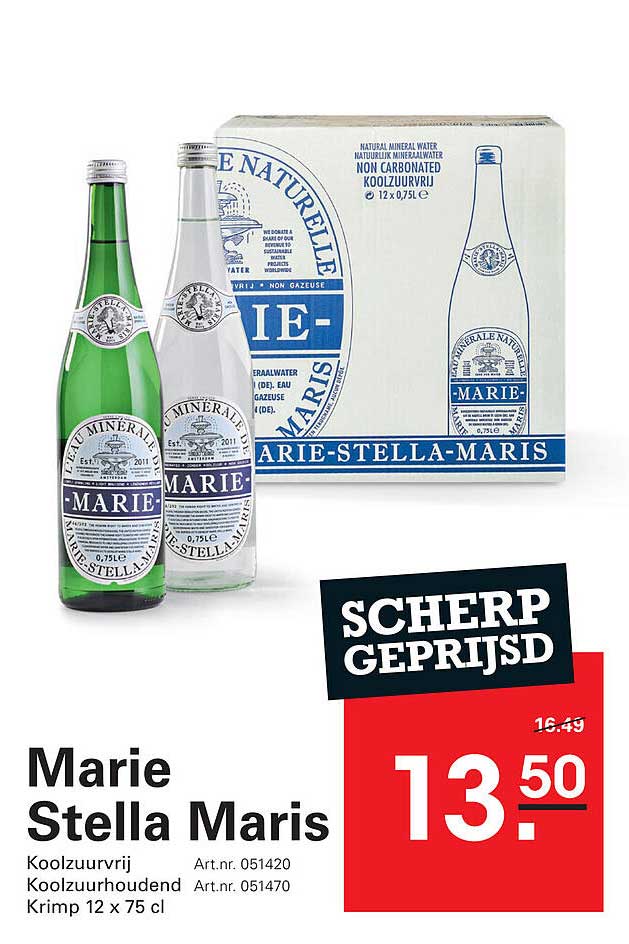 Marie Stella Maris 12 x 75 cl