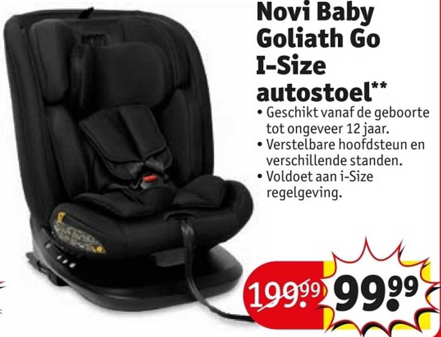 Novi Baby Goliath Go I-Size autostoel**