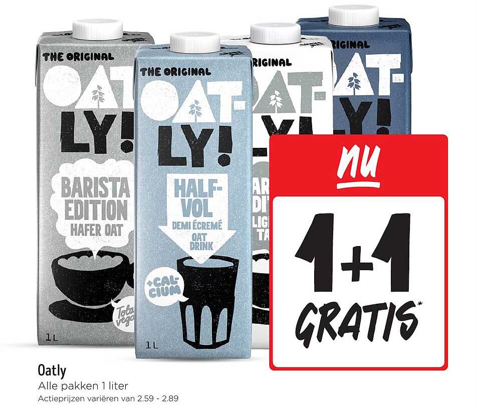 Oatly - 1+1 Gratis!