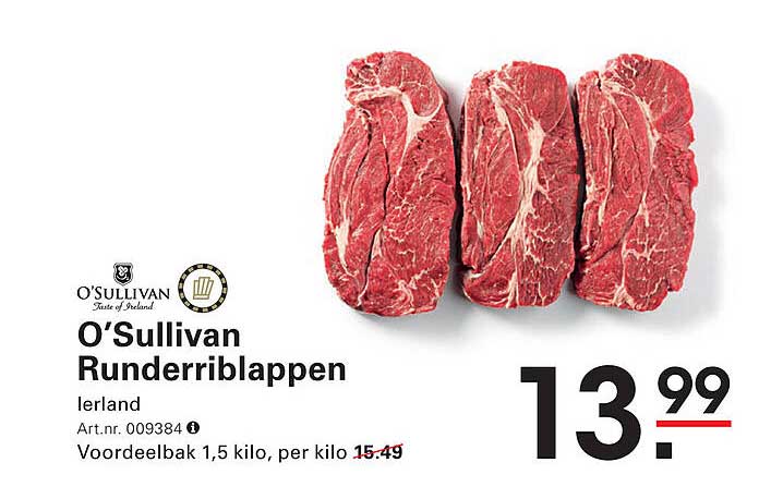 O’Sullivan Runder riblappen