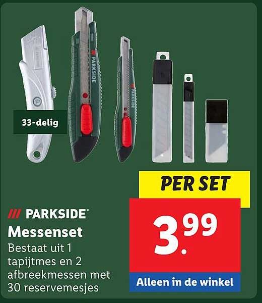 PARKSIDE Messenset