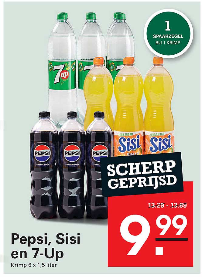 Pepsi, Sisi en 7-Up