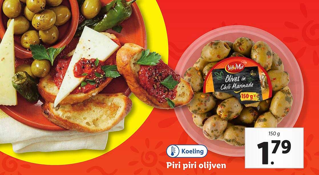 Piri piri olijven