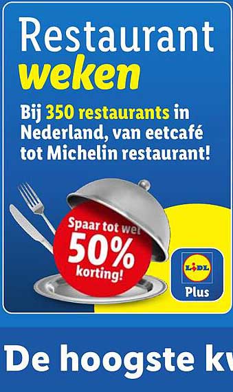 Restaurant weken