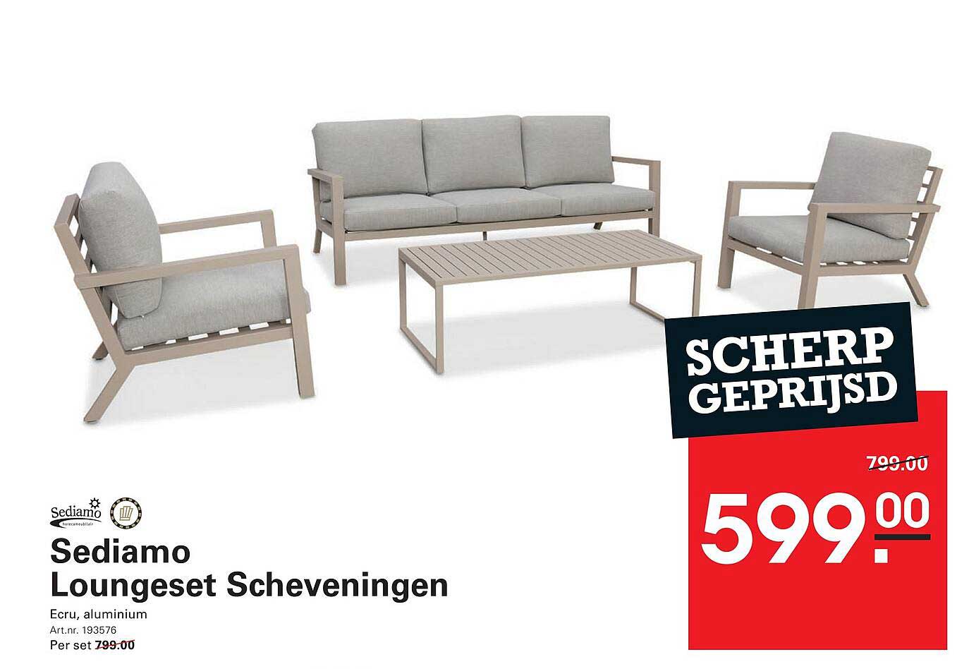 Sediamo Loungeset Scheveningen