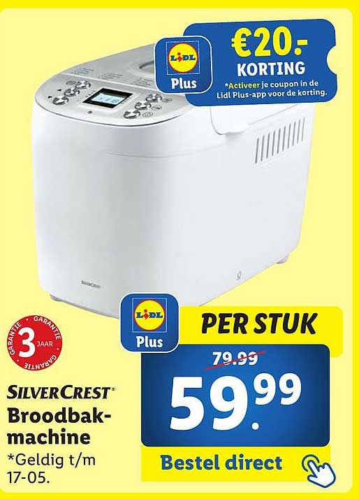 SilverCrest® Broodbak-machine