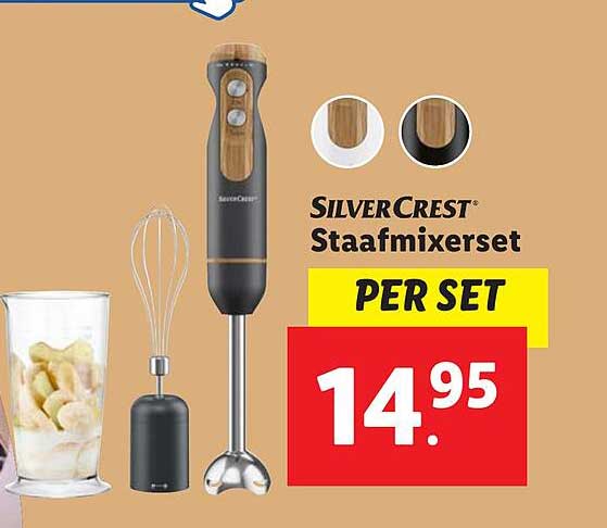 SilverCrest Staafmixerset
