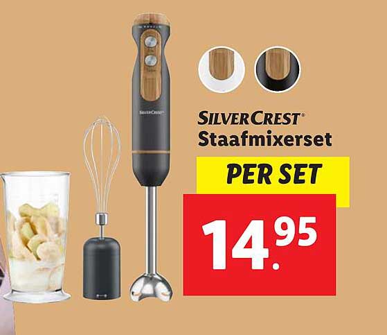 SilverCrest Staafmixerset