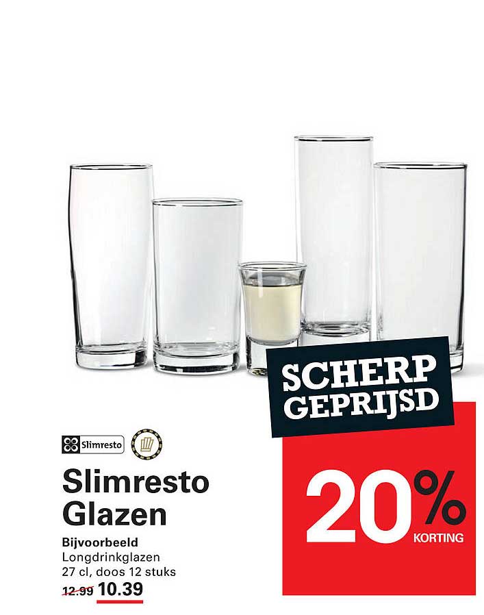 Slimresto Glazen