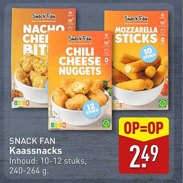 SNACK FAN Kaassnacks