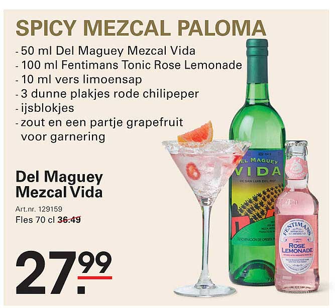 Spicy Mezcal Paloma