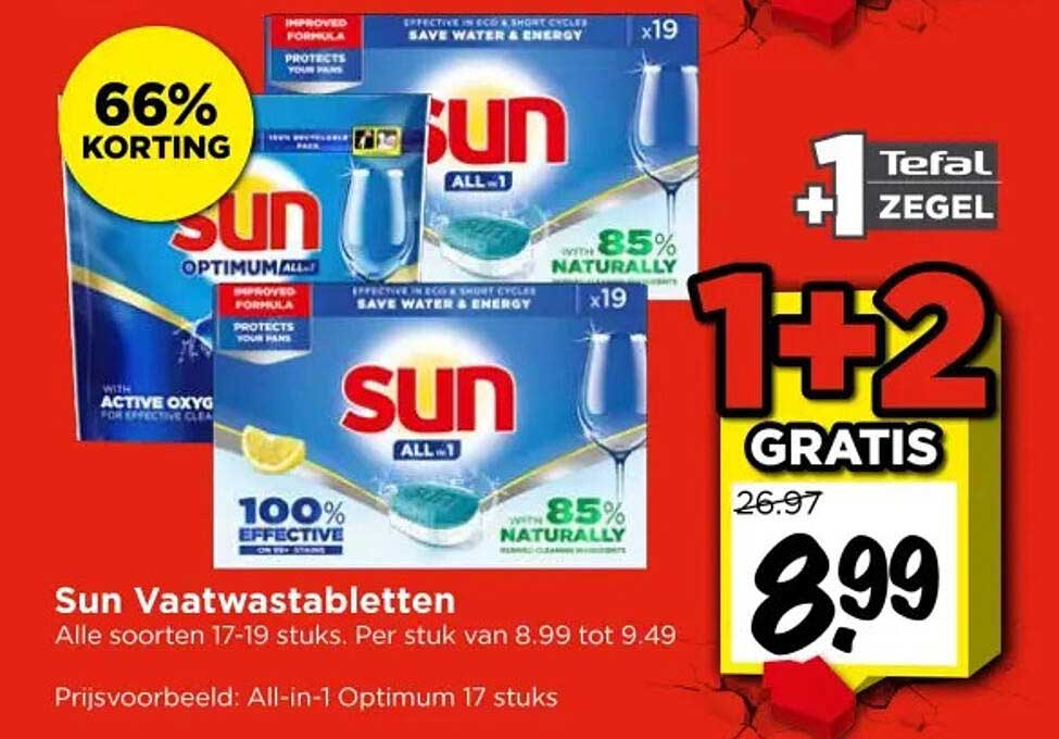 Sun Vaatwastabletten