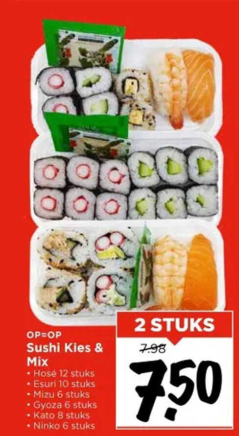 Sushi Kies & Mix