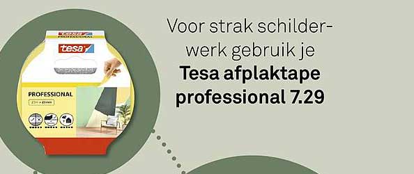 Tesa afplaktape professional 7.29